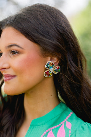 Jewel Garden Statement Earrings - Instyle Boutique