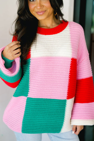 Making Memories Multicolor Sweater - Instyle Boutique