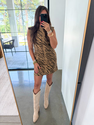 Untamed Brown Dress