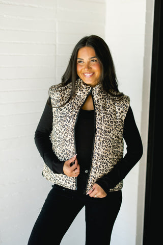 Wild One Puffer Vest - Instyle Boutique