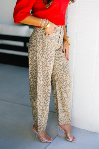 Prowl Around Leopard Denim - Instyle Boutique