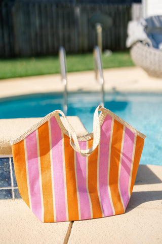 Capri Pink Tote - Instyle Boutique