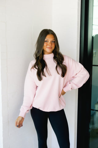 The Miller Mockneck Sweatshirt - Instyle Boutique