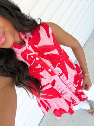 Summer Glow Pink Tank - Instyle Boutique