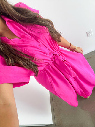 Have Some Fun Hot Pink Dress