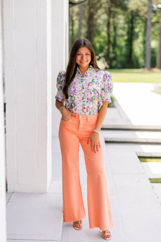 Lavender Lush Top - Instyle Boutique