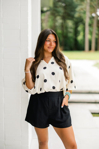 I Spotted You Ivory Top - Instyle Boutique