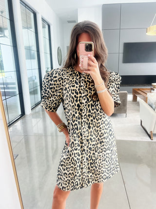 Fast Forward Leopard Mini Dress