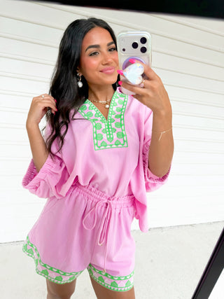 Palm Springs Pink Set - Instyle Boutique