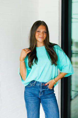 Make A Way Mint Top - Instyle Boutique