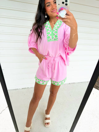 Palm Springs Pink Set - Instyle Boutique