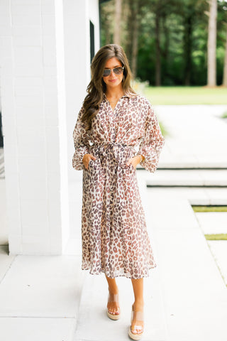 Fan Favorite Leopard Dress