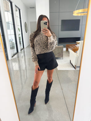 Lyla Leopard Print Top