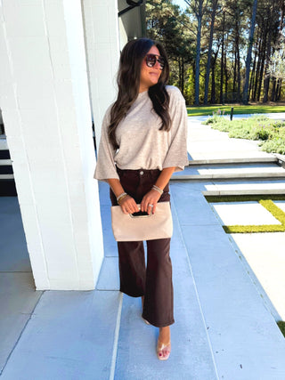 Cozy Cutie Oatmeal Sweater - Instyle Boutique