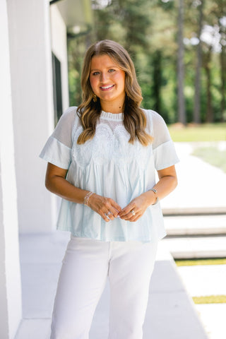 Mint to Be Top - Instyle Boutique