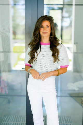 Limitless Love Mint Sweater Top - Instyle Boutique