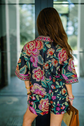 Midnight Garden Two-Piece Set - Instyle Boutique