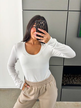 Wear On Repeat White Top