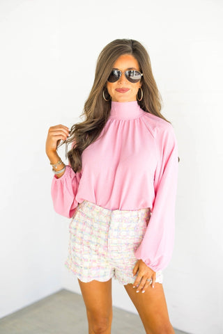 Allie Pink Top ~BLACK FRIDAY DEAL~ - Instyle Boutique