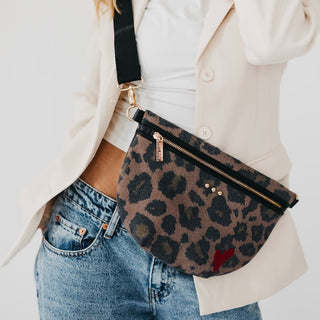 Colby Canvas Printed Bum Bag ~PREORDER~ - Instyle Boutique