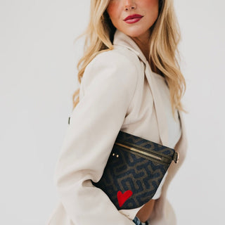 Colby Canvas Printed Bum Bag ~PREORDER~ - Instyle Boutique