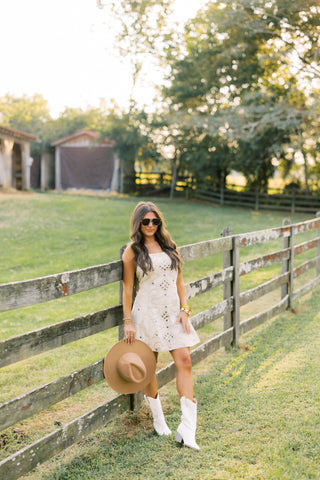 Studded & Sassy Western Dress