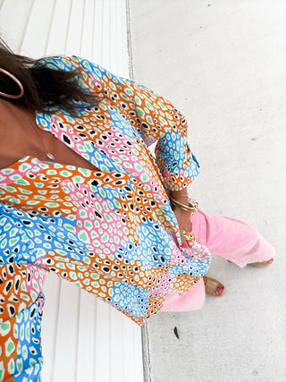 Life of the Party Leopard Top - Instyle Boutique