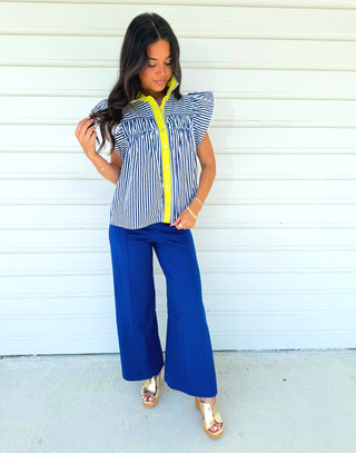 Lime Tide Top - Instyle Boutique