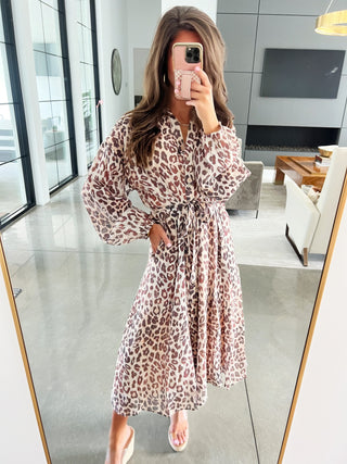 Fan Favorite Leopard Dress