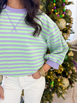 Mardi Darling Striped Top - Instyle Boutique