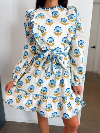 Forever Florals Off White Dress - Instyle Boutique