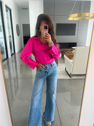 Have Fun Hot Pink Top