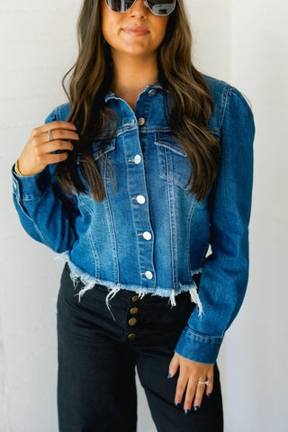 Dare To Dream Denim Jacket - Instyle Boutique