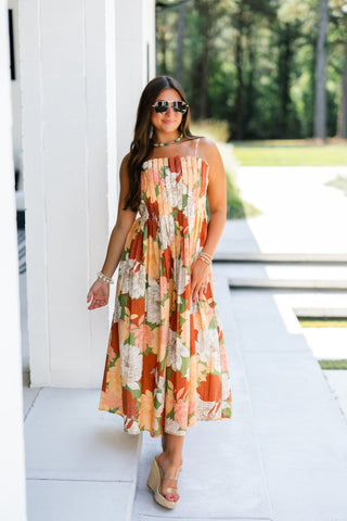 The Painted Harvest Dress - Instyle Boutique