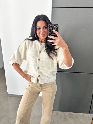 A Night To Remember Sweater - Cream - Instyle Boutique