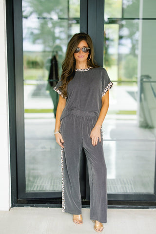 Leopard Trim Set - Instyle Boutique