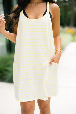 The Lemon Drop Active Romper