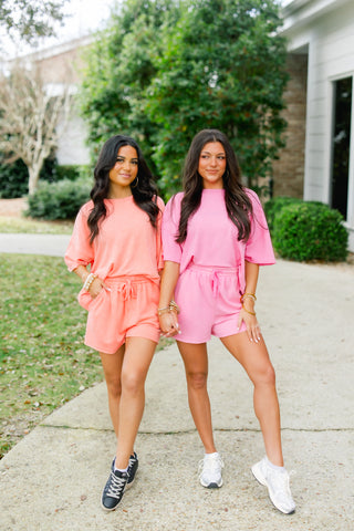 Charming Chill Set-Pink