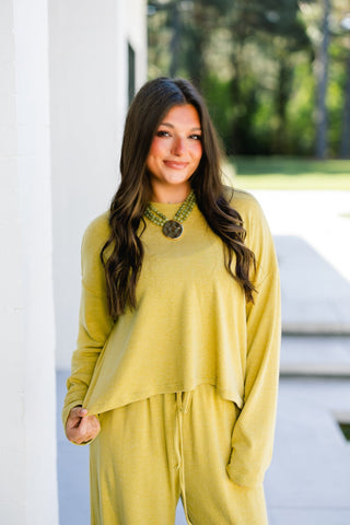 Cozy Girl Golden Lime Set - Instyle Boutique