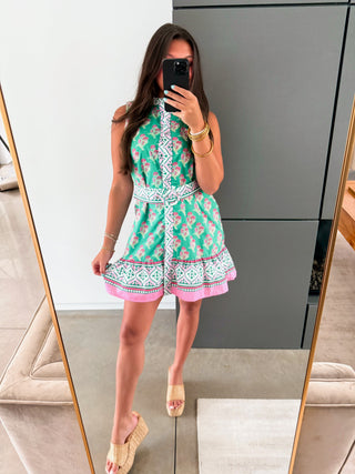 Garden Party Getaway Mini Dress