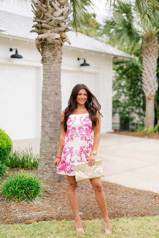 Notice Me Pink Printed Dress - Instyle Boutique