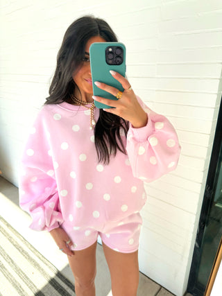 Pretty Pink Polka Dot Set - Instyle Boutique