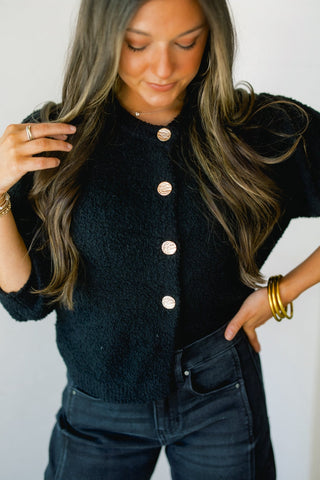 A Night To Remember Sweater - Black - Instyle Boutique