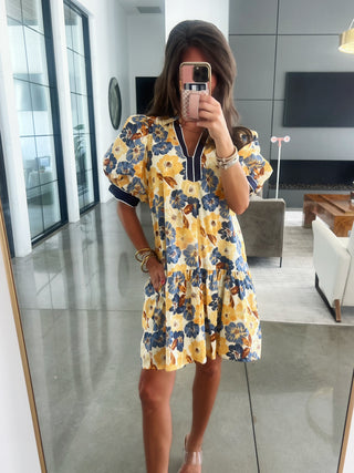 Seasons Change Floral Dress