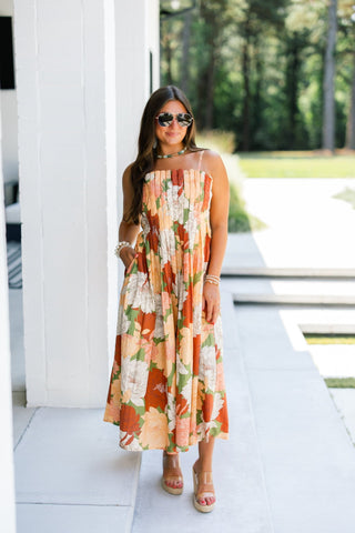 The Painted Harvest Dress - Instyle Boutique