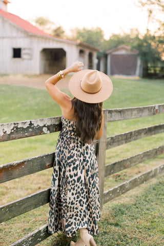 Let's Go Out Leopard Dress