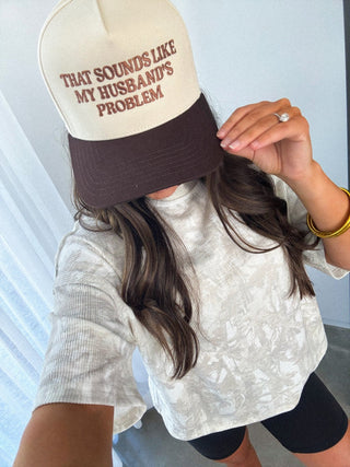 Oversized Ribbed Camo Top - Instyle Boutique