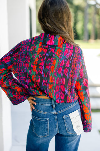 Effortless Glow Black Top