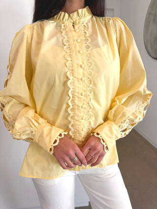 Spring Ahead Yellow Top - Instyle Boutique