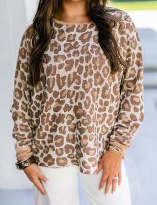 Lovely Leopard Pullover - Instyle Boutique